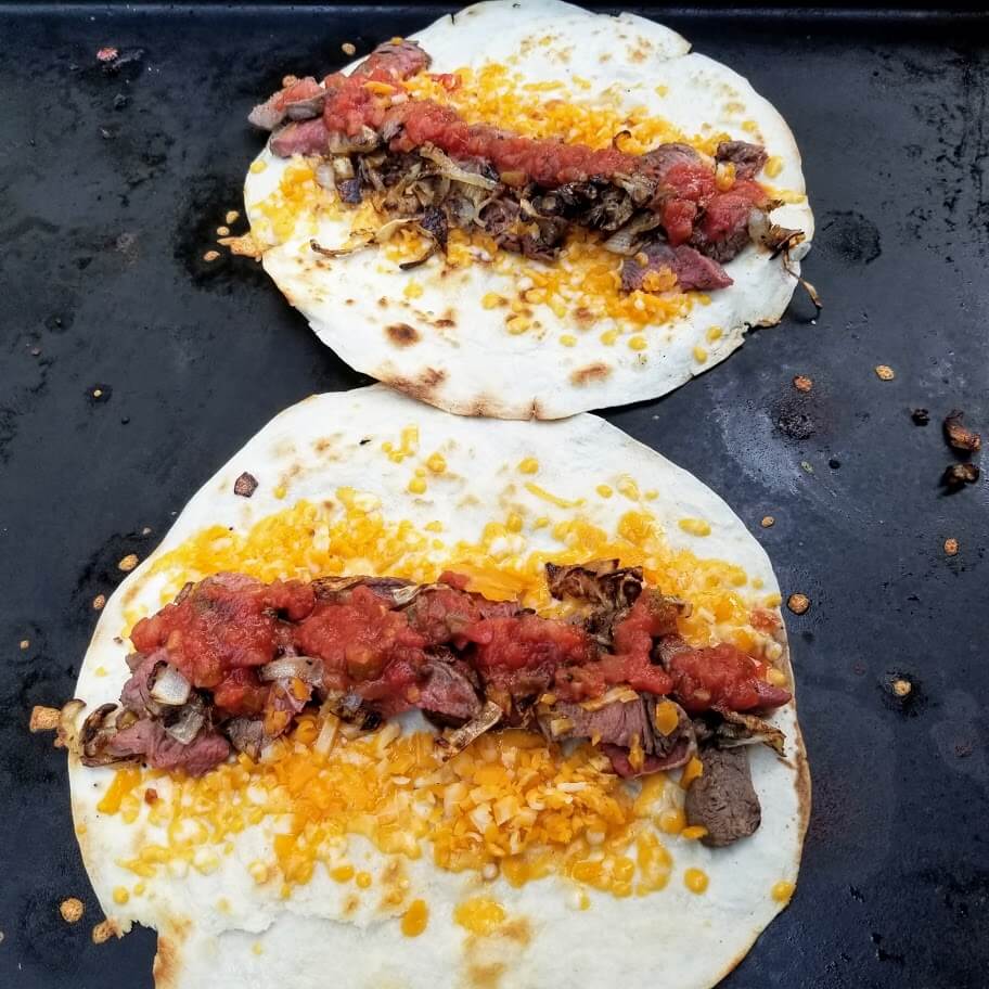 Fajitas On The Griddle